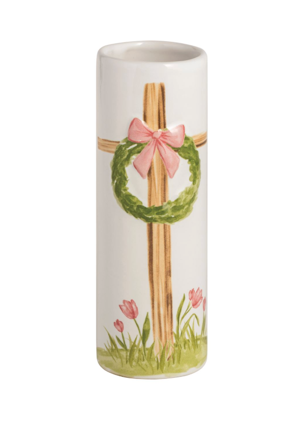 Easter Cross Bud Vase