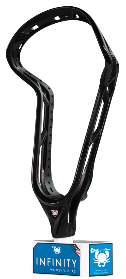 ECD Infinity Women's Unstrung Lacrosse Head - Black