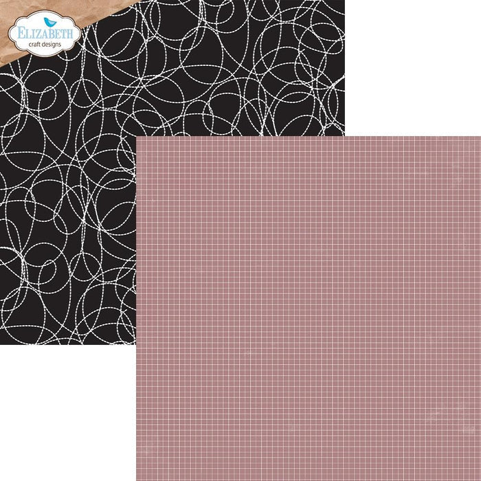 Elizabeth Crafts - Double-Sided Cardstock Pack 12"X12" - Key Lime Night. The perfect start to scrapbook pages, cards and more! This package contains one 12x12 inch double-sided paper pad on 80lb printed cardstock. Available at Embellish Away located in Bowmanville Ontario Canada.