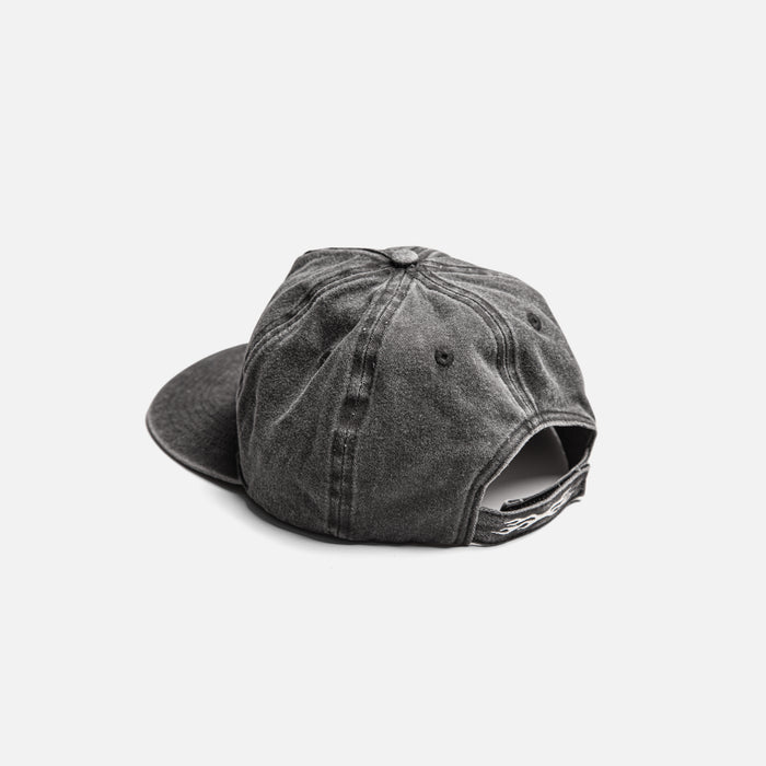 STRAYE FADED CAP - BLACK WASHED