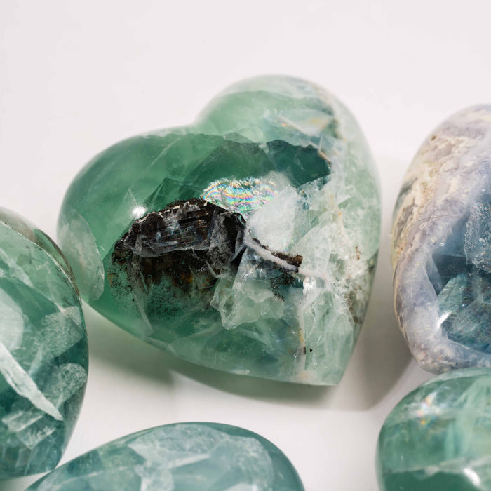 Fluorite, Green - Heart(s)