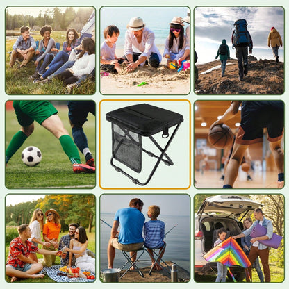 Foldable, Portable Mobile Chair, Suitable For Outdoor Use, Subway/Bus Use, Sturdy And Durable, Very Easy To Use.