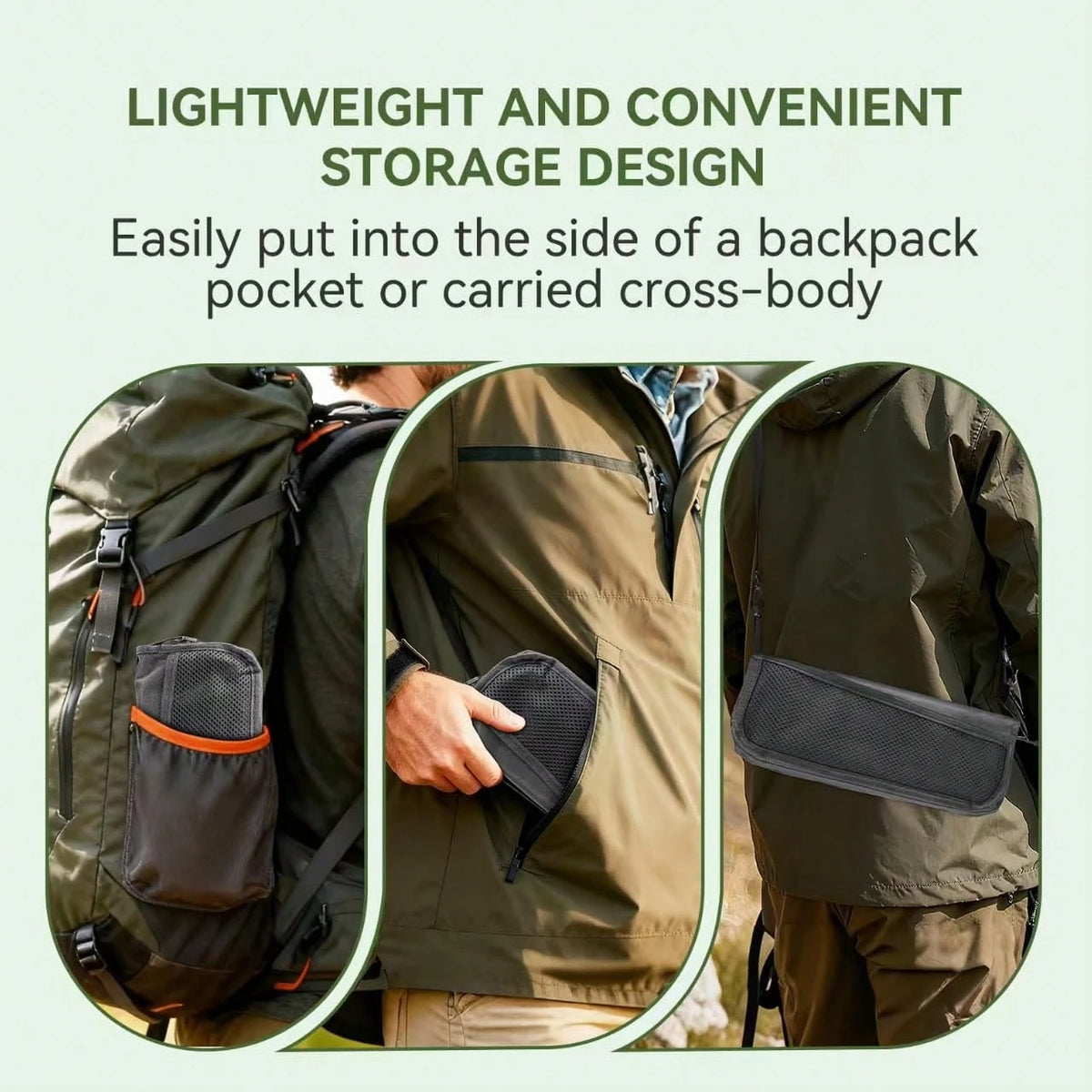 Foldable, Portable Mobile Chair, Suitable For Outdoor Use, Subway/Bus Use, Sturdy And Durable, Very Easy To Use.