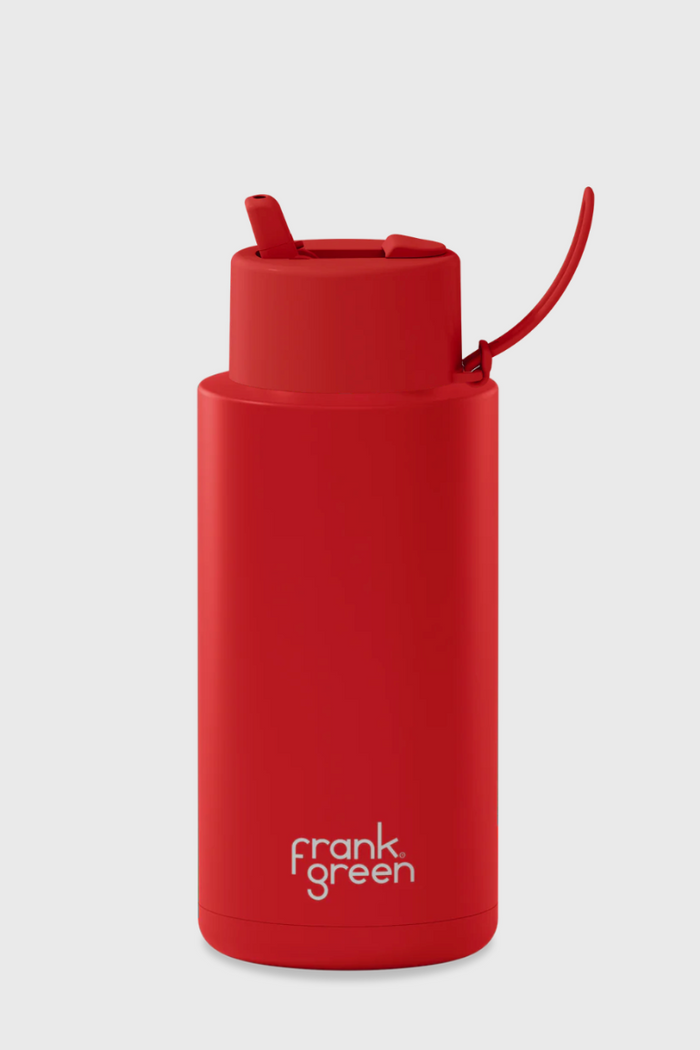 Frank Green Reusable Bottle 34oz - Atomic Red
