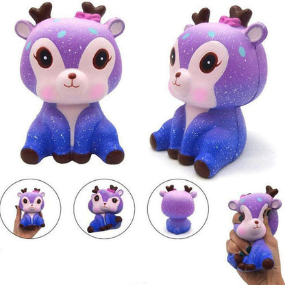 Gadget Gerbil Galaxy Deer Squishy Toy