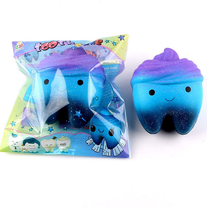 Gadget Gerbil Galaxy Tooth Squishy Toy