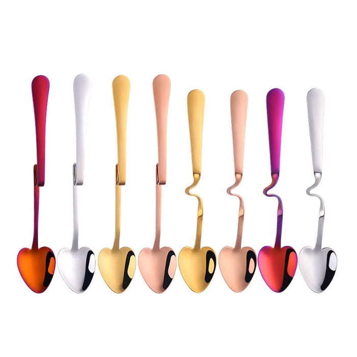 Gadget Gerbil Hanging Heart Coffee Spoon