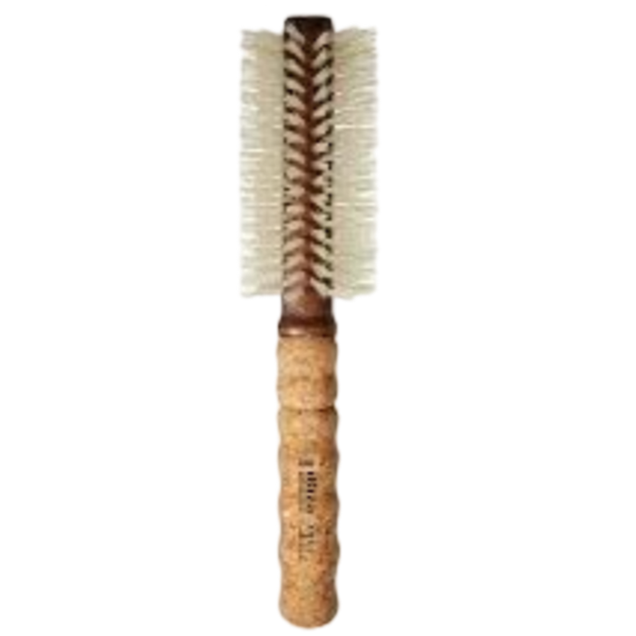 Ibiza B3 round brush, blonde boar bristle brush, 55mm round brush, brush for fine hair, color-treated hair brush, beachy waves styling tool, Ibiza hair brush B series, natural bristle blowout brush, soft wave styling brush, professional salon hairbrush