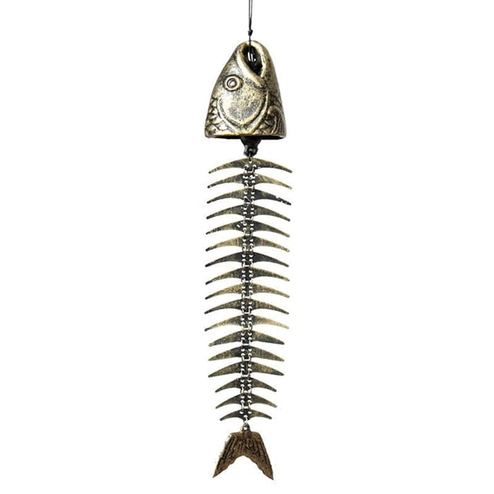 Gadget Gerbil Iron Fish Bone Wind Chimes