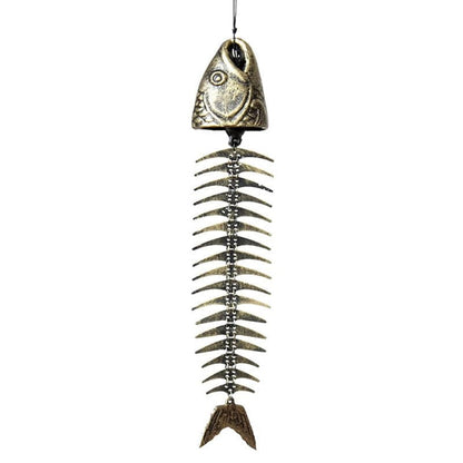 Gadget Gerbil Iron Fish Bone Wind Chimes