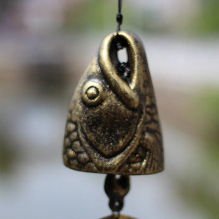 Gadget Gerbil Iron Fish Bone Wind Chimes