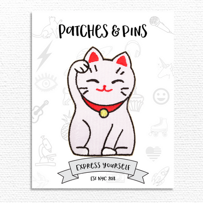 Japanese Lucky Cat Patch