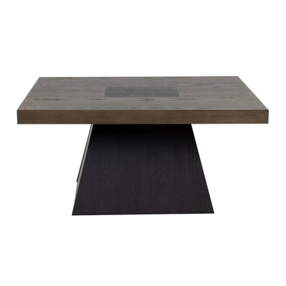 Jemma Two-Tone Coffee Table - Gray and Dark Espresso - Wichita Home Outlet