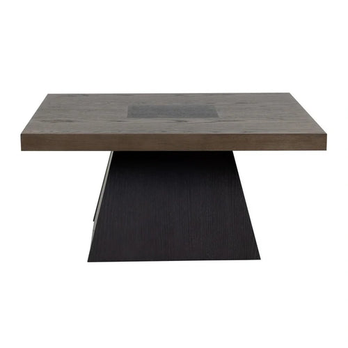 Jemma Two-Tone Coffee Table - Gray and Dark Espresso - Wichita Home Outlet