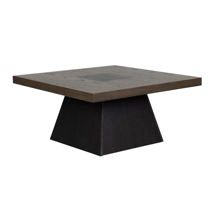 Jemma Two-Tone Coffee Table - Gray and Dark Espresso - Wichita Home Outlet