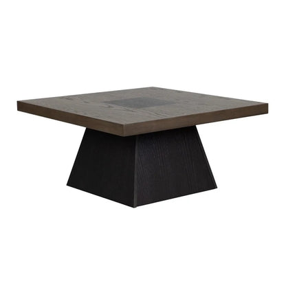 Jemma Two-Tone Coffee Table - Gray and Dark Espresso - Wichita Home Outlet