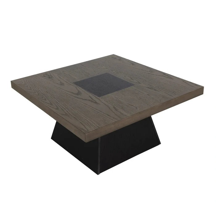 Jemma Two-Tone Coffee Table - Gray and Dark Espresso - Wichita Home Outlet