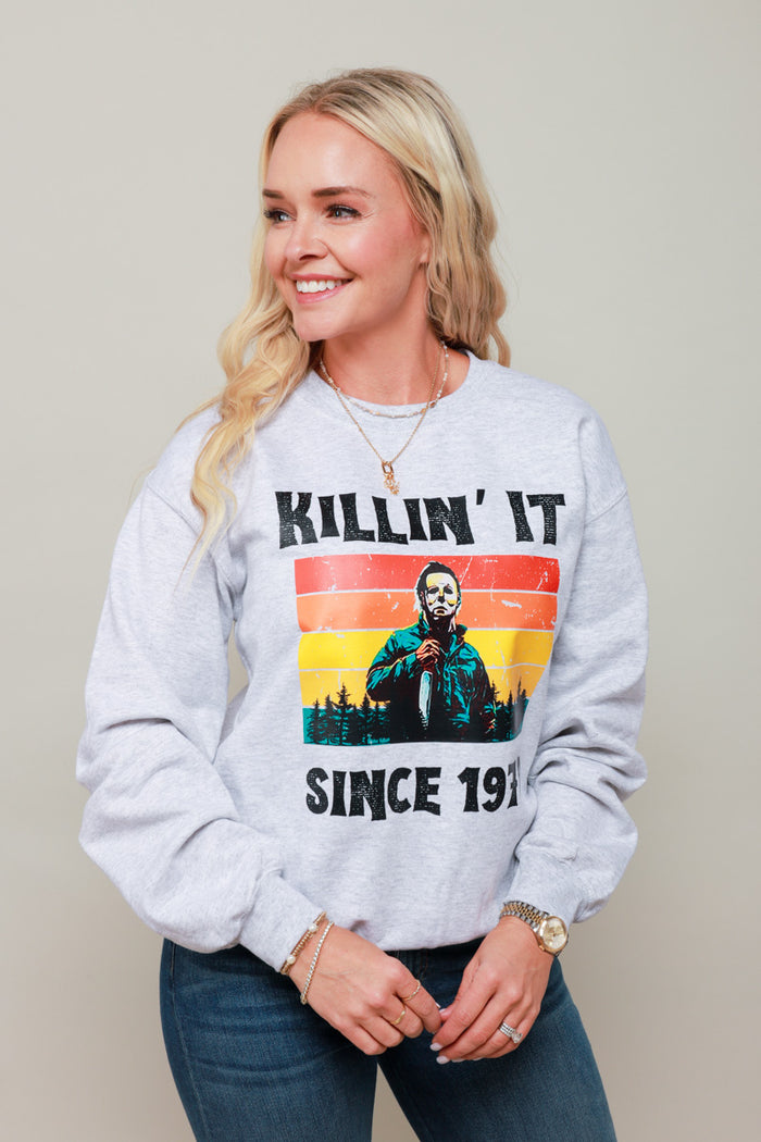 Killin' It Since 1978 Graphic Sweatshirt