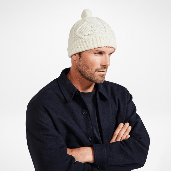 Kinard Aran Natural Ski Hat