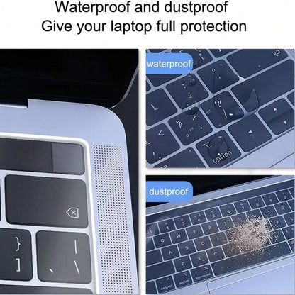 Laptop Keyboard Protective Film Silicone Pad, Universal Laptop Keyboard Dust Cover, Silicone Waterproof And Durable, Universal 12-14 Inch Protective Cover, Suitable For Work, Study And Daily Use, Offi