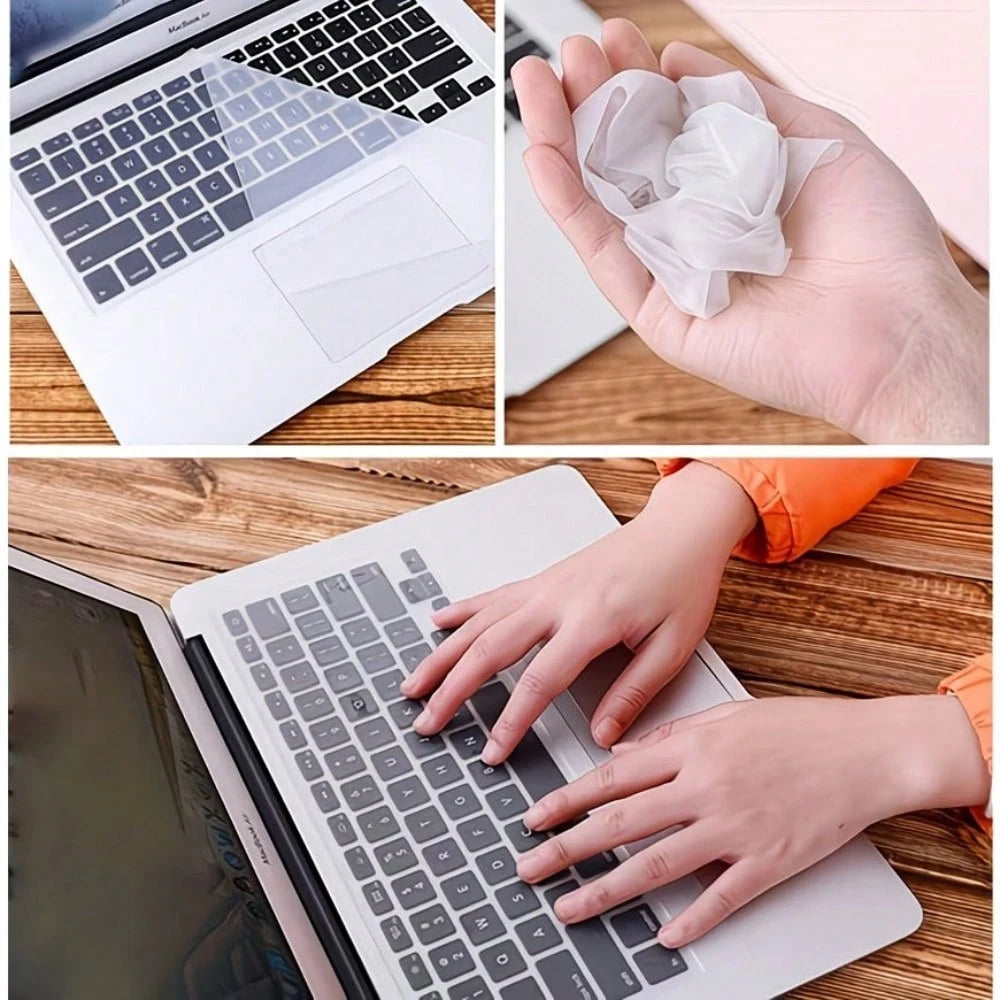 Laptop Keyboard Protective Film Silicone Pad, Universal Laptop Keyboard Dust Cover, Silicone Waterproof And Durable, Universal 12-14 Inch Protective Cover, Suitable For Work, Study And Daily Use, Offi