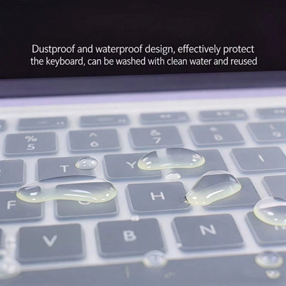 Laptop Keyboard Protective Film Silicone Pad, Universal Laptop Keyboard Dust Cover, Silicone Waterproof And Durable, Universal 12-14 Inch Protective Cover, Suitable For Work, Study And Daily Use, Offi