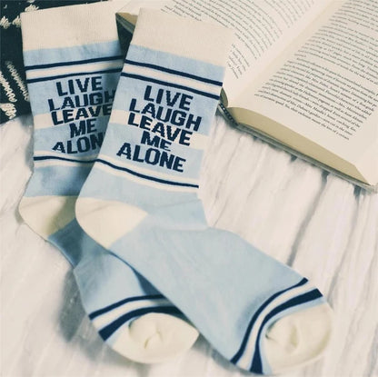 Leave Me Alone Socks - Wichita Home Outlet