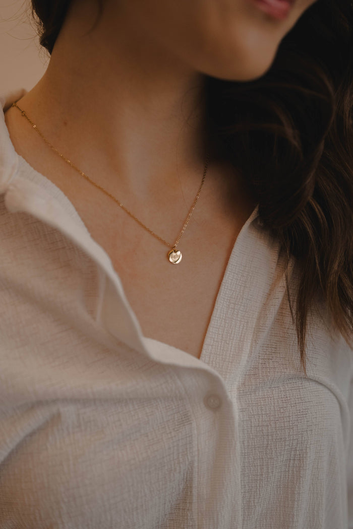 Light Disc Necklace