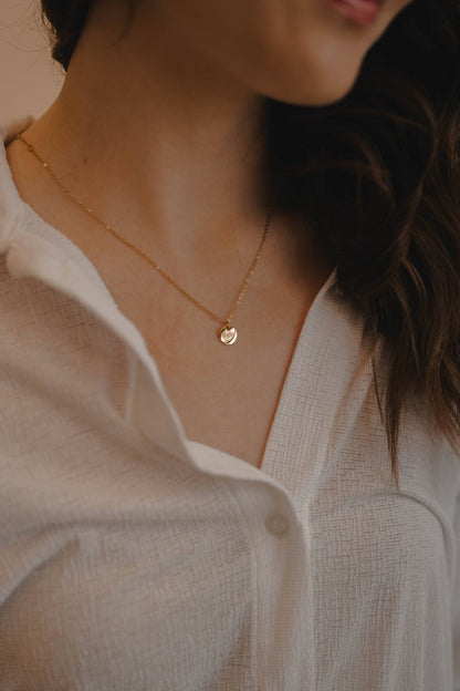 Light Disc Necklace
