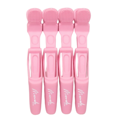 Mermade Grip Clips, sectioning clips, hair sectioning clips, styling clips, blow dry clips, curling clips, crimping clips, pink hair clips, hair styling accessories, lightweight hair clips, strong hair clips
