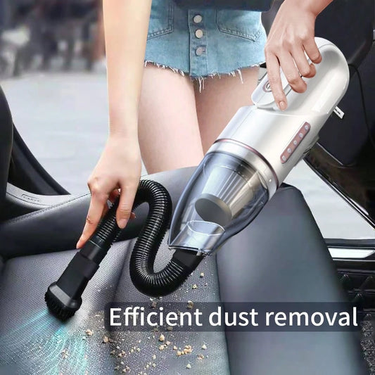 Mini Car Vacuum Cleaner- Powerful Suction, High Performance, Compact & Efficient, 12V Powered- Easily Clean Every Crevice And Groove Of Car Interior