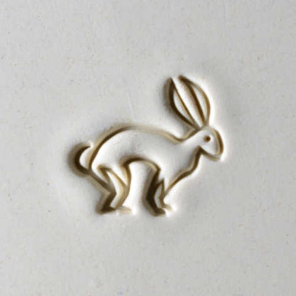 MKM Large Round Stamp Rabbit SCL-041