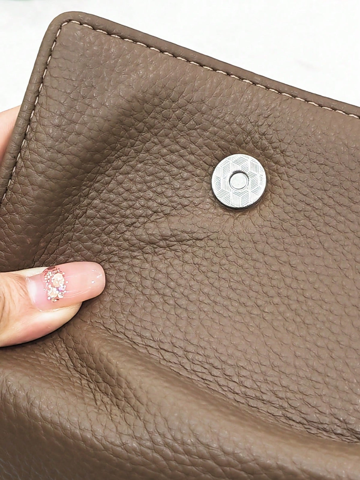 New Ladies Short Folding Wallet, Soft PU Zipper Multi-Function Large-Capacity Card Clip Coin Purse, Exquisite Fashion Simple Casual Walle