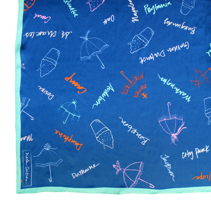 NOLA Names Silk Scarf