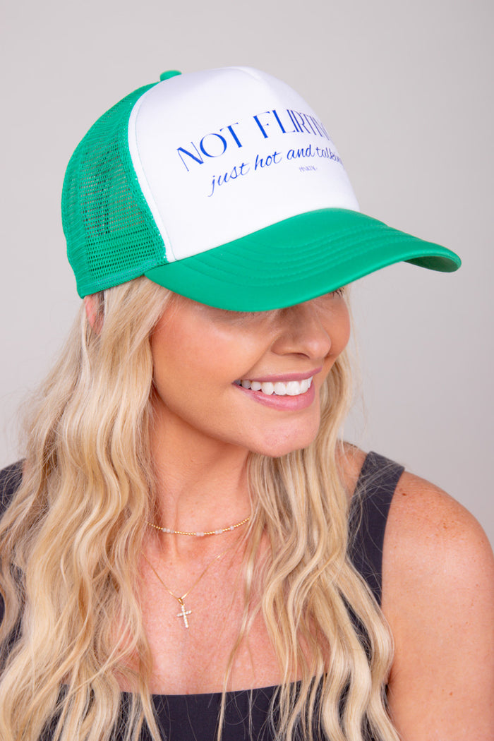 Not Flirting Trucker Hat