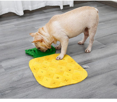 Gadget Gerbil Pineapple Shaped Dog Snuffle Mat