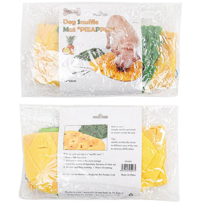 Gadget Gerbil Pineapple Shaped Dog Snuffle Mat