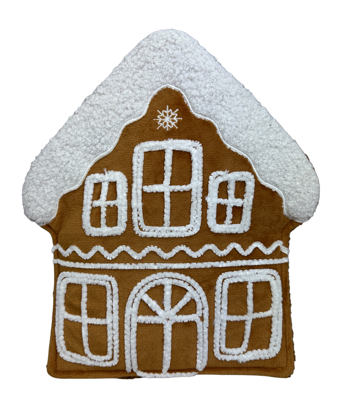 Plush Gingerbread House
