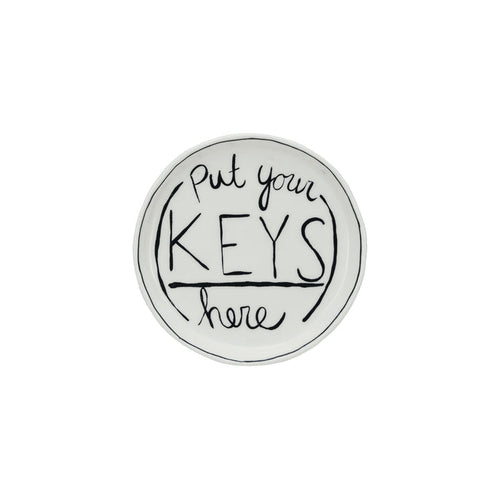 Stoneware Dish w/ Saying ©