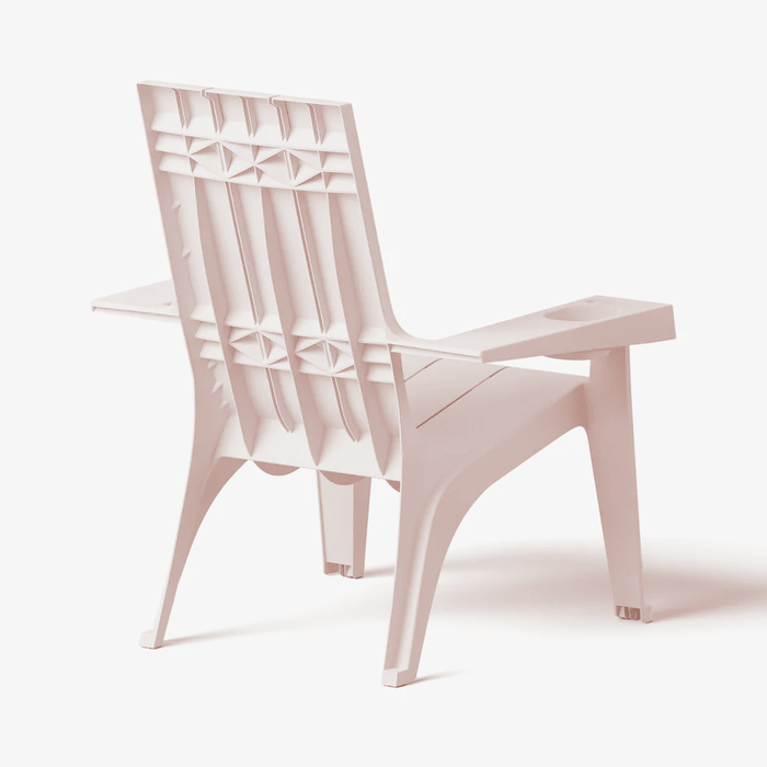 Resin Stackable Adirondack Chair - Cream - Wichita Home Outlet