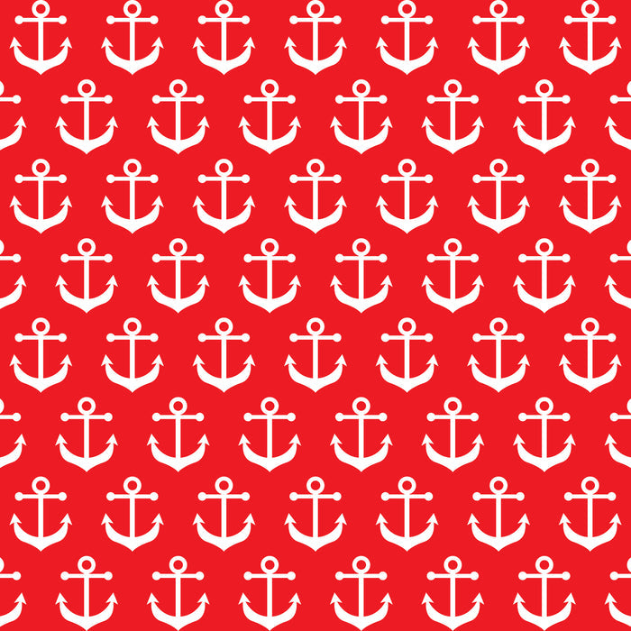 Anchors-Red Background