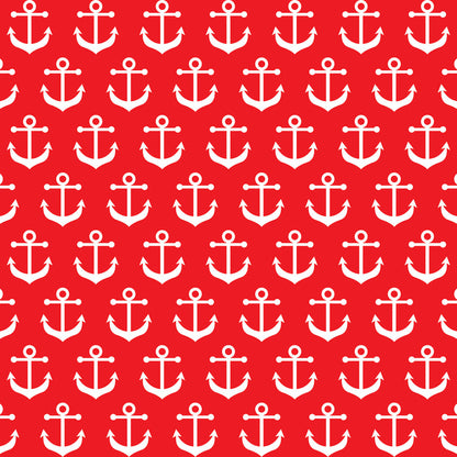 Anchors-Red Background