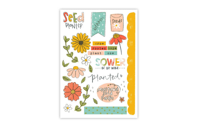 "Seed Planter" Sticker Sheet