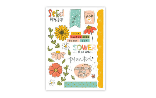 "Seed Planter" Sticker Sheet