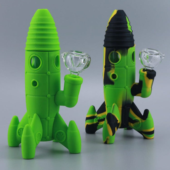 Gadget Gerbil Silicone Rocket Shaped Bong