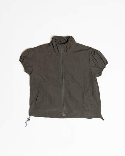 sleeveless zip up