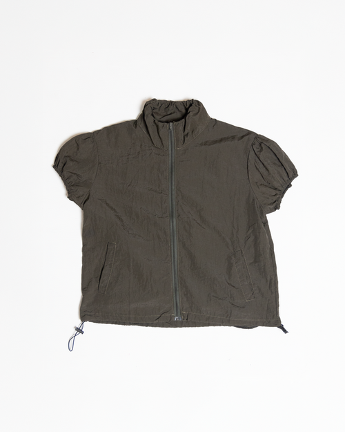 sleeveless zip up