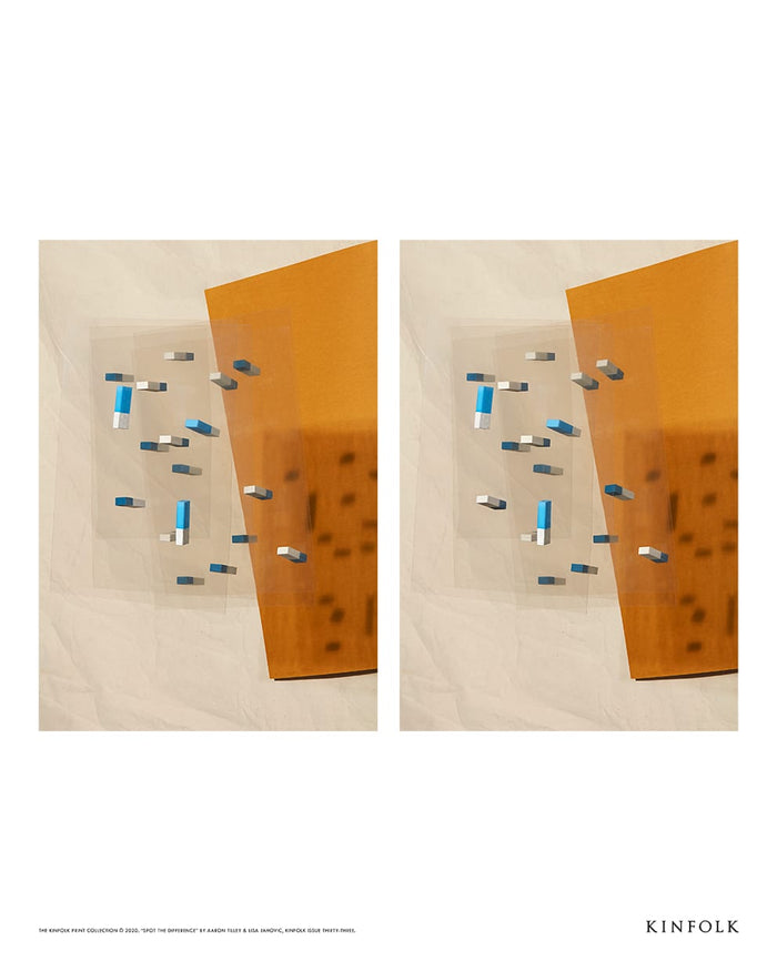 Spot the Difference by Kinfolk