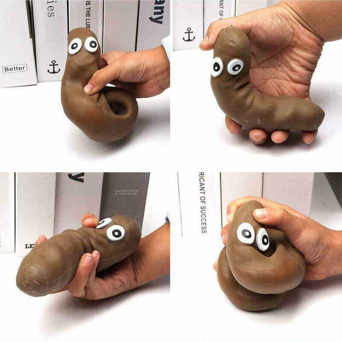 Gadget Gerbil Stretchy Poop Squishy Toy