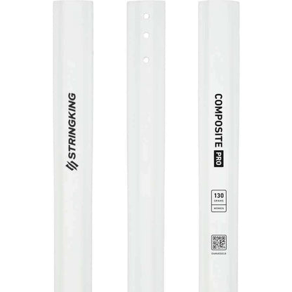 StringKing Composite Pro Women's Lacrosse Shaft - White